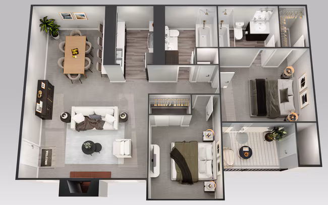 Unit 1021 2075 floor plan